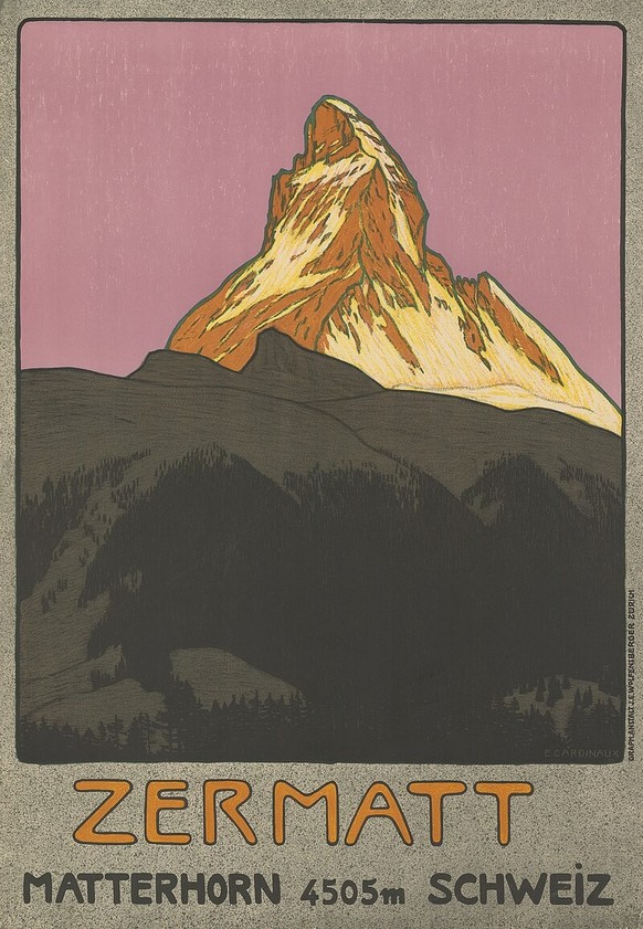 Posters Designed by Emil Cardinaux in the Early 20th Century
