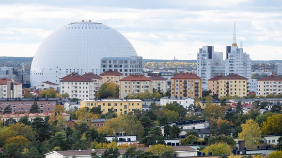 Avicii Arena in Stockholm, IIHF Eishockey-WM 2025