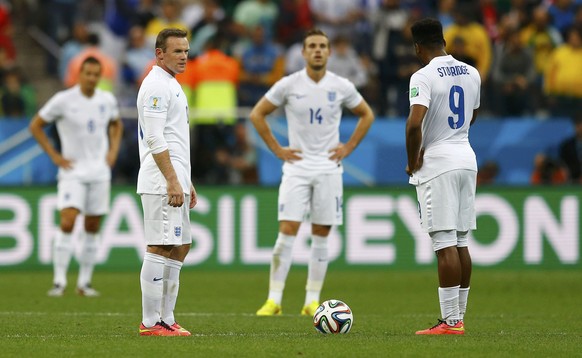 Wayne Rooney, Jordan Henderson und Daniel Sturridge haben noch eine Chance, um trotz zwei Niederlagen noch eine Runde weiter zu kommen.