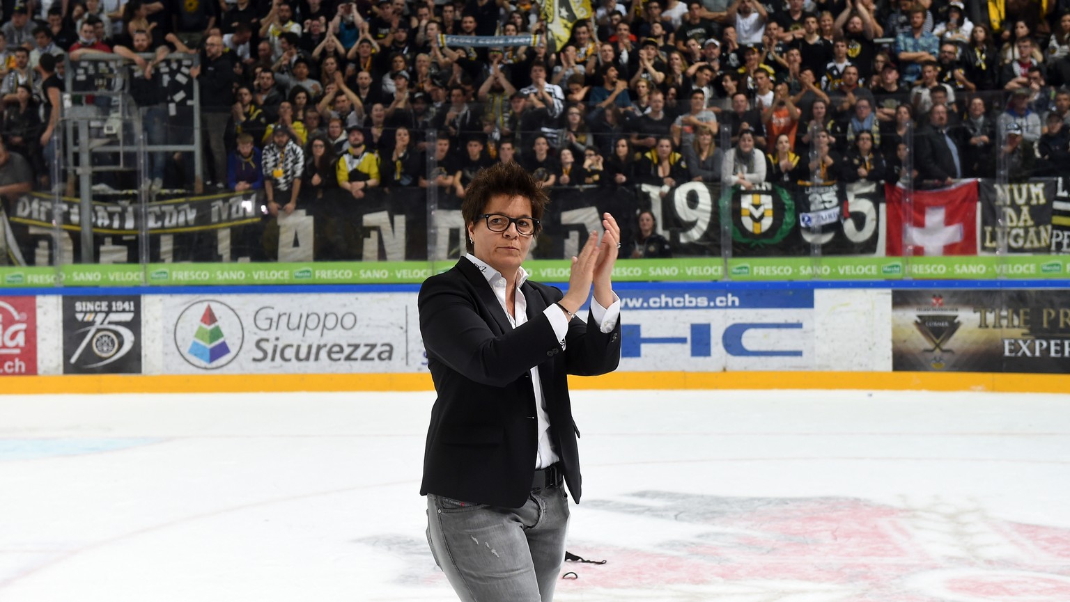 Vicky Mantegazza ist die «Grande Dame» des Schweizer Eishockeys.
