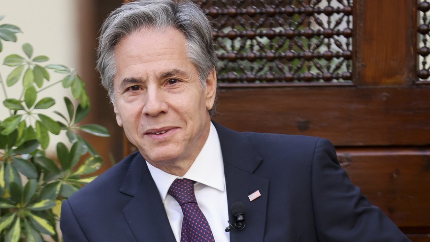 US Secretary of State Blinken visits Israel and Palestinian Territories Netanyahu announces hard line after terrorist attack in Israel