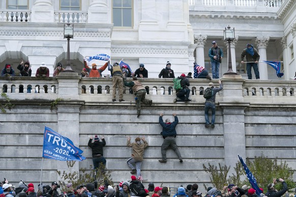 Am 6. Januar hatten Trump-Anhänger das Kapitol gestürmt.