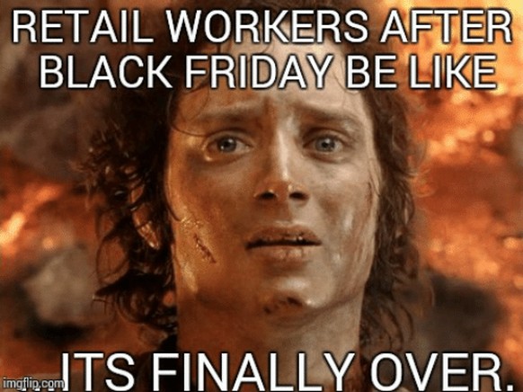 Black friday meme herr der ringe