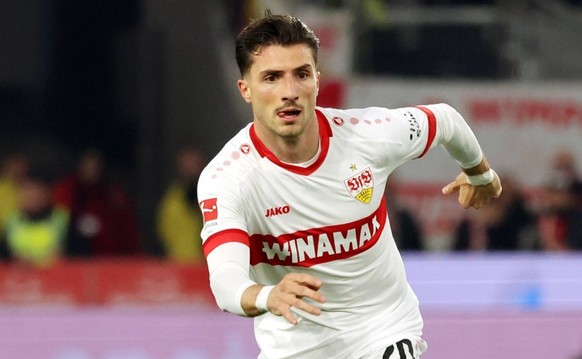 25.04.25 VfB Stuttgart - 1. FC Heidenheim Deutschland, Stuttgart, 25.04.2025, Fussball, Bundesliga, VfB Stuttgart - 1. FC Heidenheim: Leonidas Stergiou VfB Stuttgart. *** 25 04 25 VfB Stuttgart 1 FC H ...