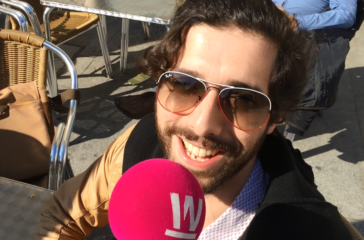 Pedro klärt mich über die portugiesische Bierrivalität auf.&nbsp;