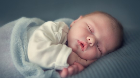 Schlafendes Baby, Säugling