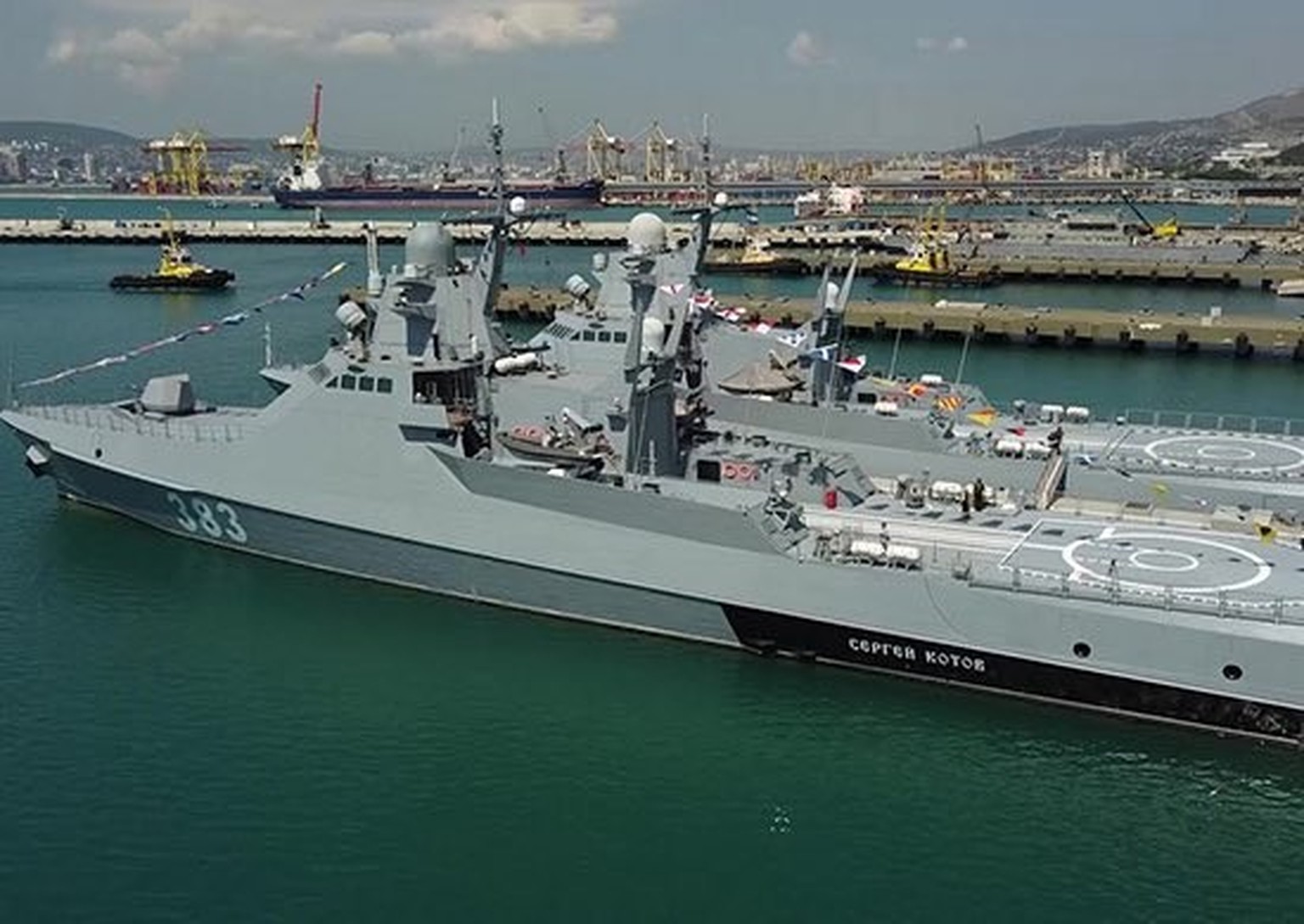 patrouillenboot sergej kotow / sergey kotov