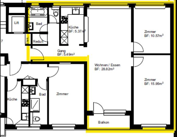 Günstige Wohnung Zug - Inserat