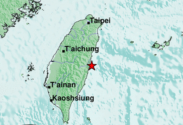 erdbeben taiwan