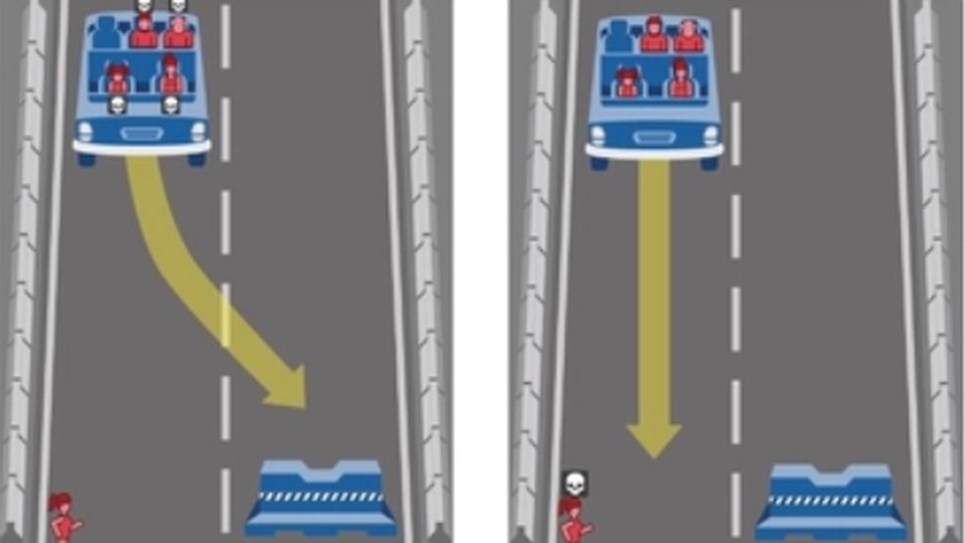 Selbstfahrende Autos: Wen darf es überfahren?