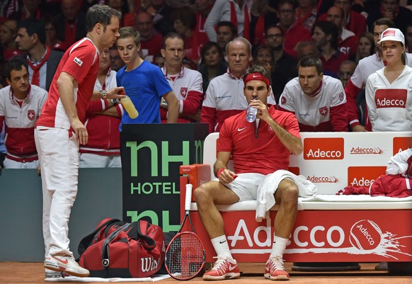 Immerhin: Federer will aus dem Match gegen Monfils wichtige Infos erhalten haben.