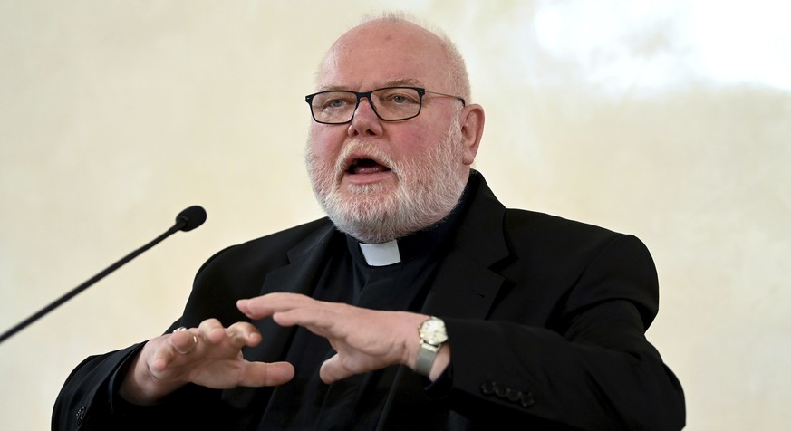 Cardinal Reinhard Marx, Archbishop of Munich and Freising, comments in a press conference on the expert report on sexual violence against children and young people in the Catholic Archdiocese of Munic ...