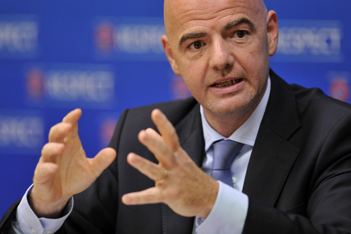 Gianni Infantino stellt eine neue Idee vor
