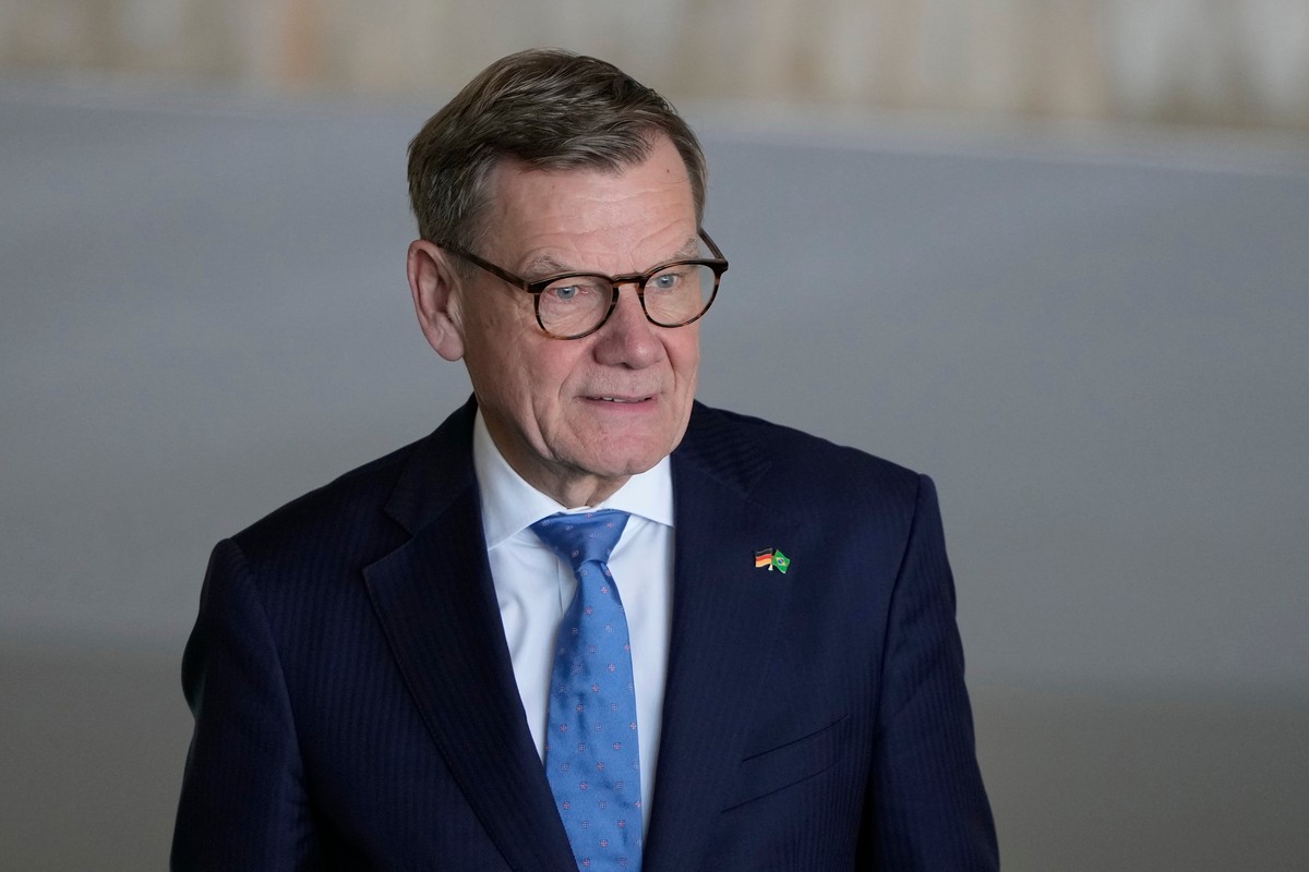 Germany's Foreign Minister Johann Wadephul attends a meeting in Brasilia, Brazil, Friday, July 3, 2026. (AP Photo/Eraldo Peres)
Johann Wadephul