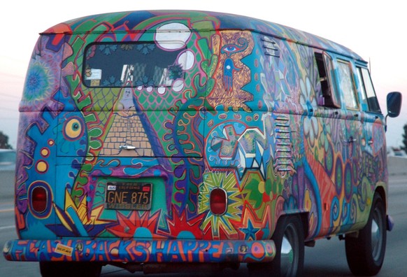 Used for many things: here's a hippie variation from California.  https://de.wikipedia.org/wiki/File:VW_Bus_T1_in_Hippie_Colors_2_retouched.jpg