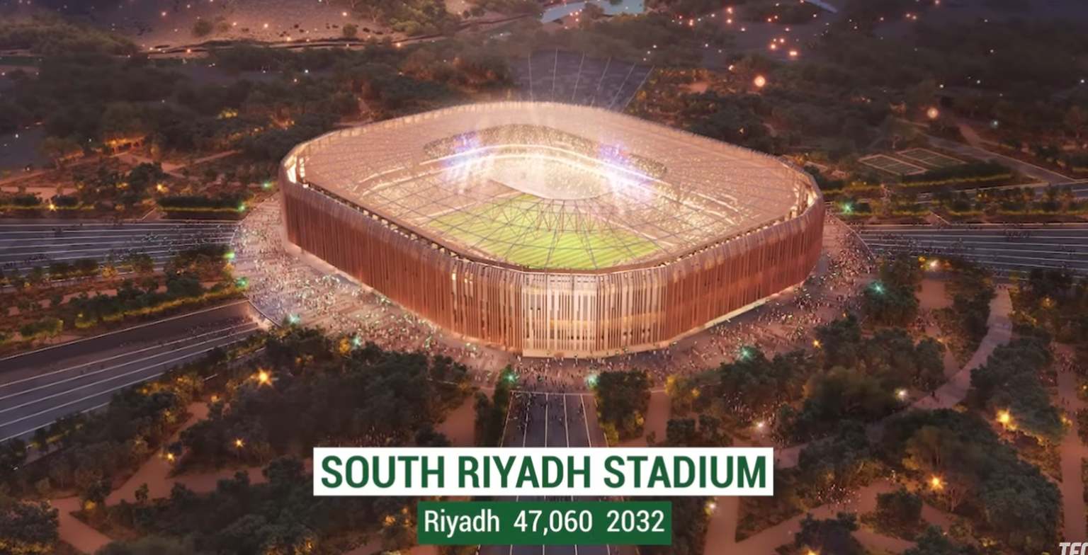 Das South Riad Stadion.