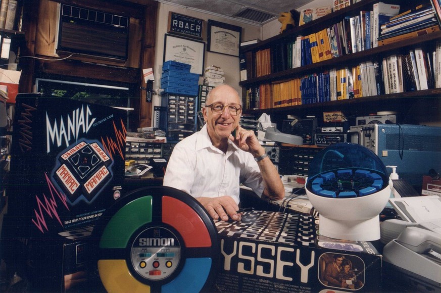 Ralph Baer, Erfinder der Spielkonsole.