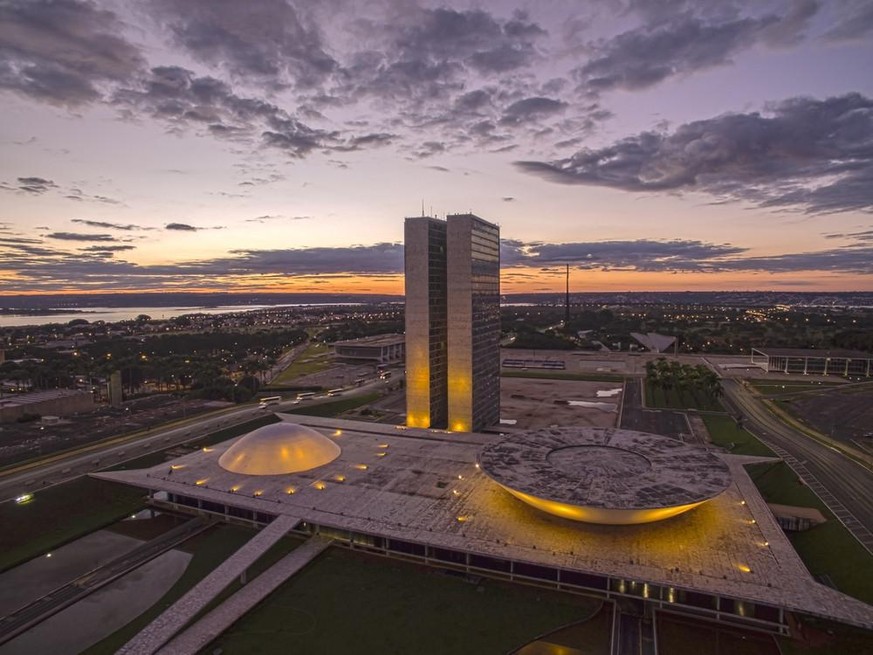 Die meisten öffentlichen Gebäude wurden von Oscar Niemeyer entworfen.