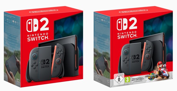 Kunden haben die Wahl: nur die Switch 2 oder im Bundle mit «Mario Kart World».