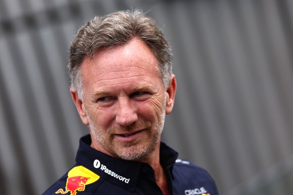 epa12202295 Red Bull Racing team principal Christian Horner at the paddock for the Formula 1 Austrian Grand Prix in Spielberg, Austria, 28 June 2025. The 2025 Formula 1 Austrian Grand Prix is held at  ...