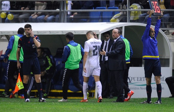 Der Wechsel von Cheryshev in der Partie gegen Real Madrid kam zu spät.&nbsp;