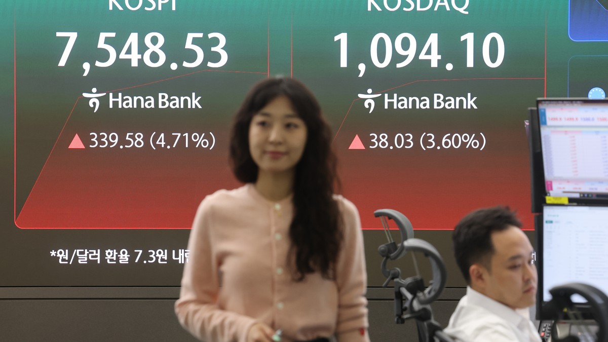 Dank KI-Boom: Südkorea fährt im ersten Quartal Rek