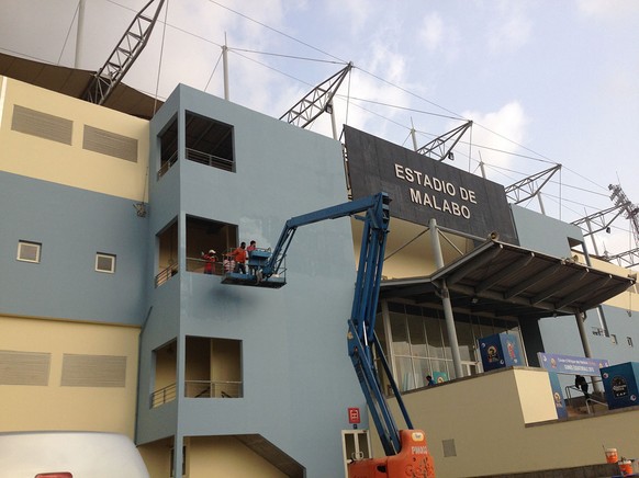 Bilder von öffentlichen Gebäuden sind eigentlich nicht erlaubt in Äquatorialguinea.&nbsp;