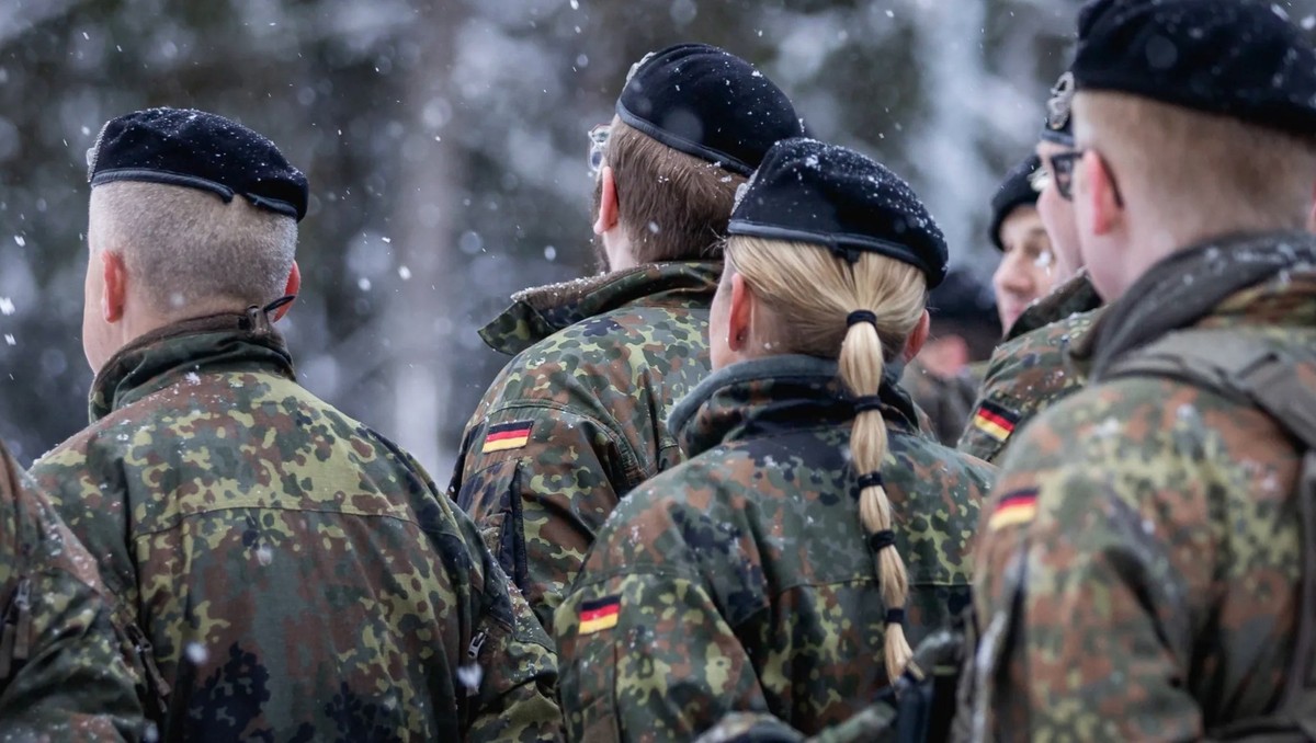 Bundeswehrsoldaten der Panzerbrigade Litauen (Archivild): Sie sichern die Nato-Ostflanke. (Quelle: Juliane Sonntag/imago)