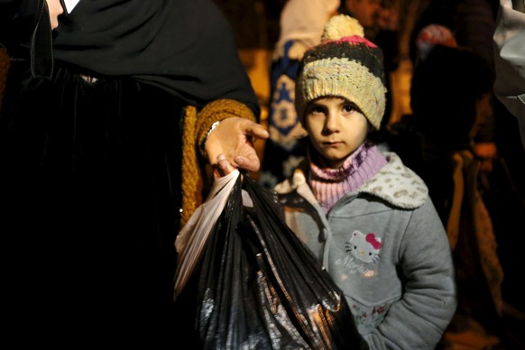 Hilfe für eingeschlossene Bevölkerung in der syrischen Stadt Madaja eingetroffen.