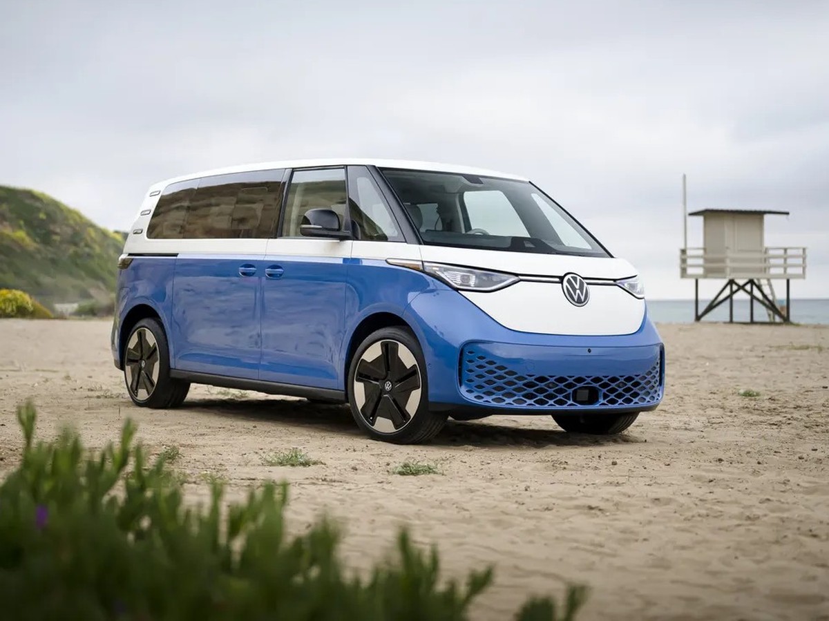 VW ID.Buzz für bis zu sieben Personen.