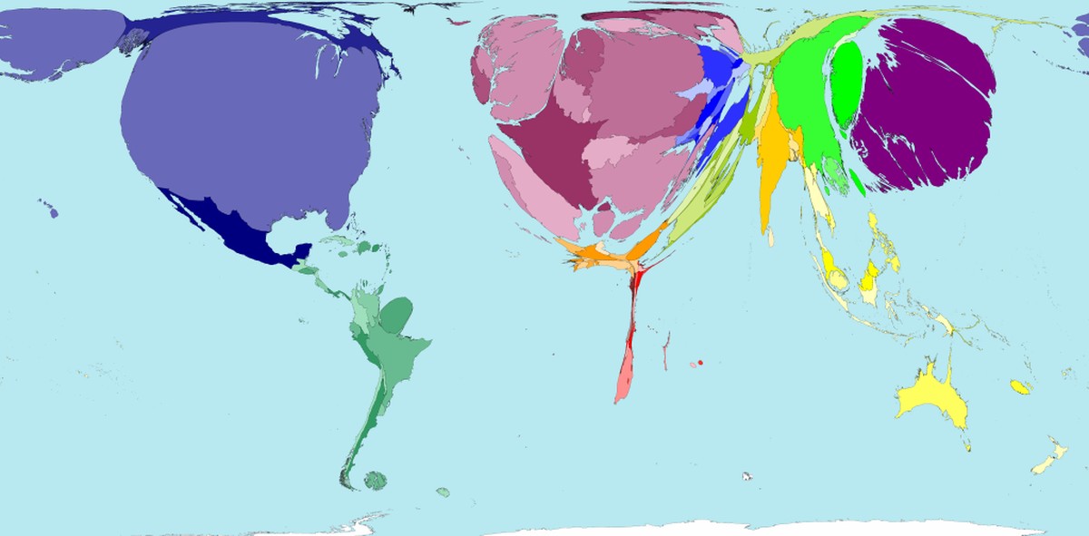 USA, Europa, China und Japan dominieren die Weltwirtschaft.