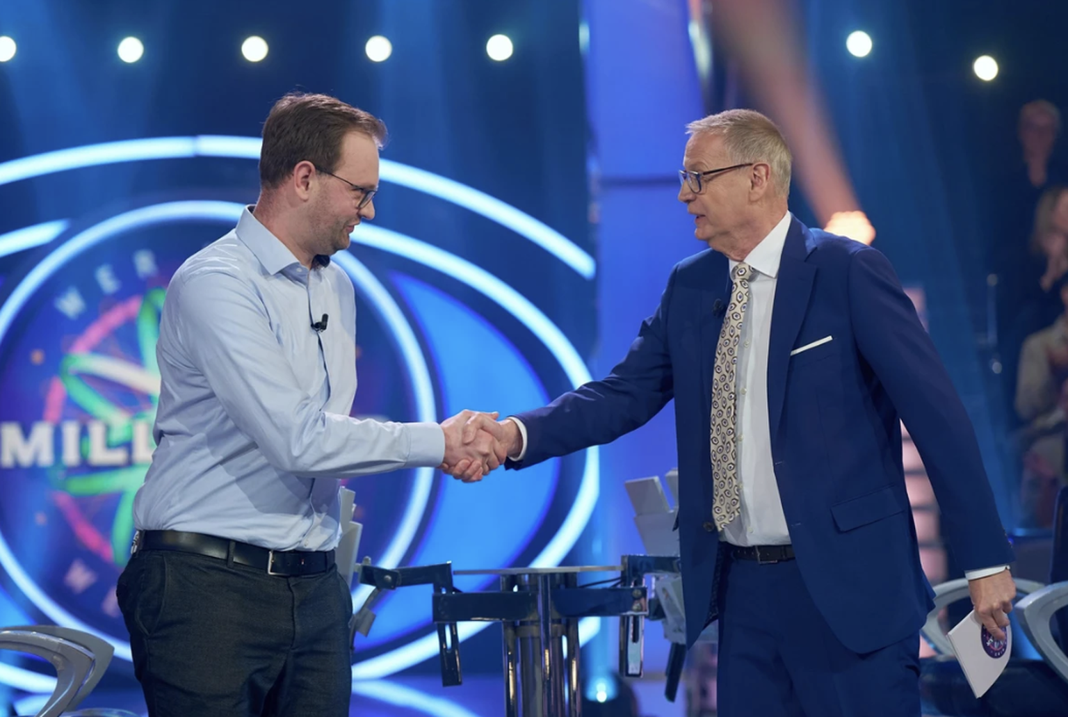 Günther Jauch bei &quot;Wer wird Millionär?&quot;: Am Montag, 28. April 2025, verabschieden sich gleich mehrere Kandidaten mit wenig Geld.