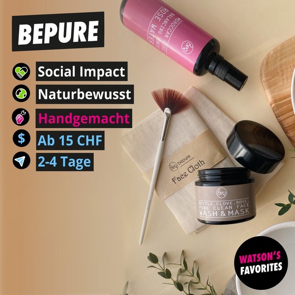 Die vegane Naturkosmetik von Bepure.