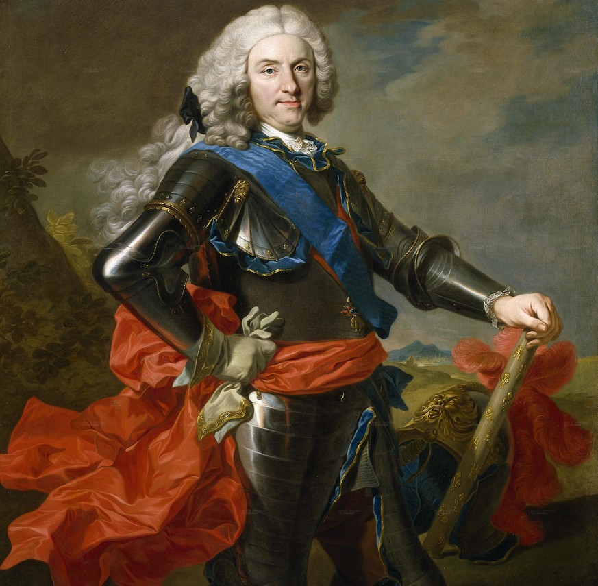 König Philipp V. um etwa 1739.&nbsp;