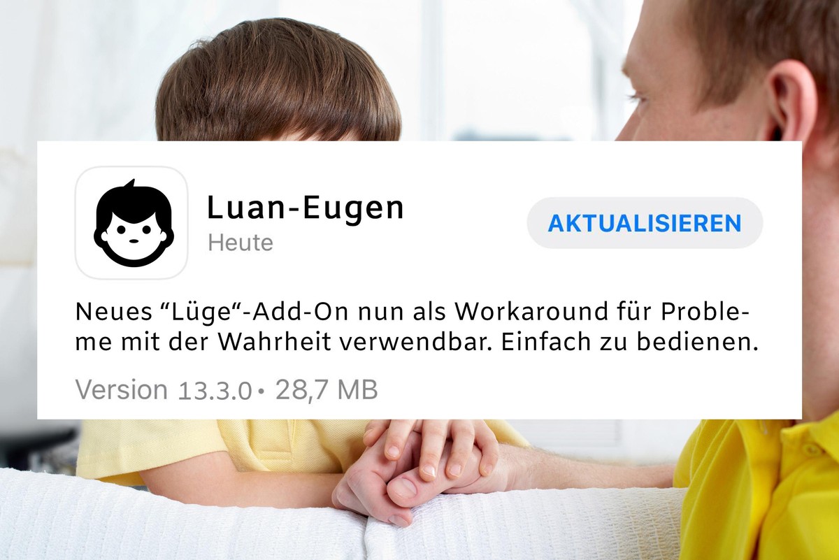Unser Leben als Smartphone-Updates