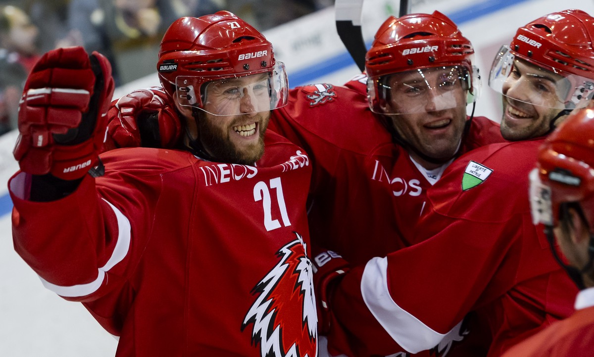 Später Jubel am Genfersee.