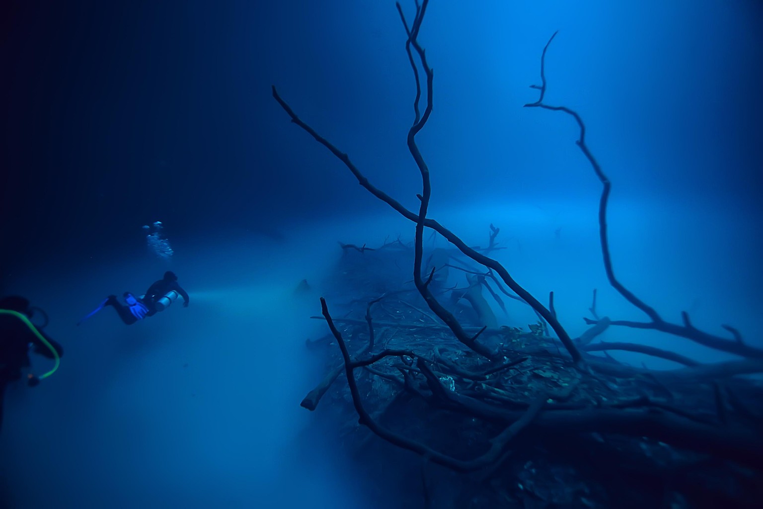 Cenote Angelita, Mexiko, bei Tulum