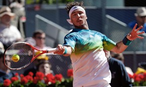 Juan Monaco spielte gegen Wawrinka stark.