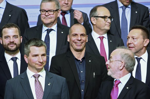 Varoufakis stand in Riga ziemlich isoliert da.