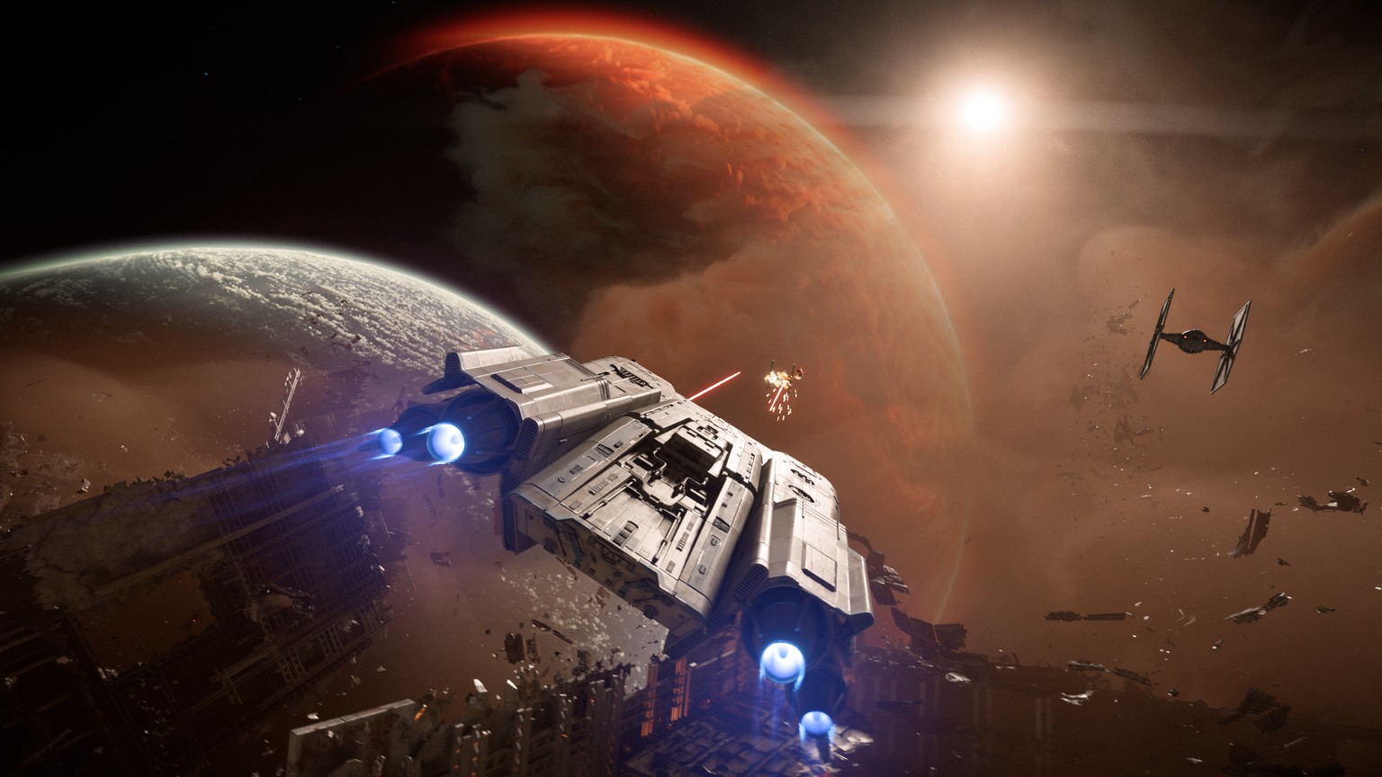 Es gibt durchaus kleine Weltraumschlachten, aber sie lassen uns kalt.