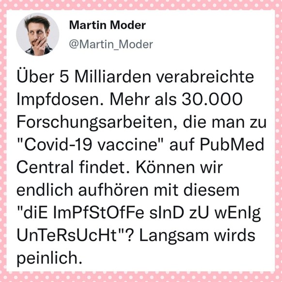 Schüler gibt Nachhilfe in der «Arena»: «Im Internet gibt es viele Falschinfos»\ndas ist wohl einfach alles das gesagt werden müsste zur Impfung…..