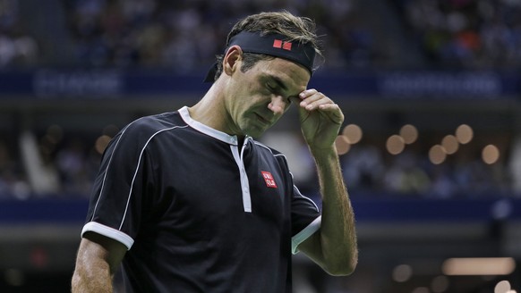 Federer quälte sich angeschlagen durchs Match.