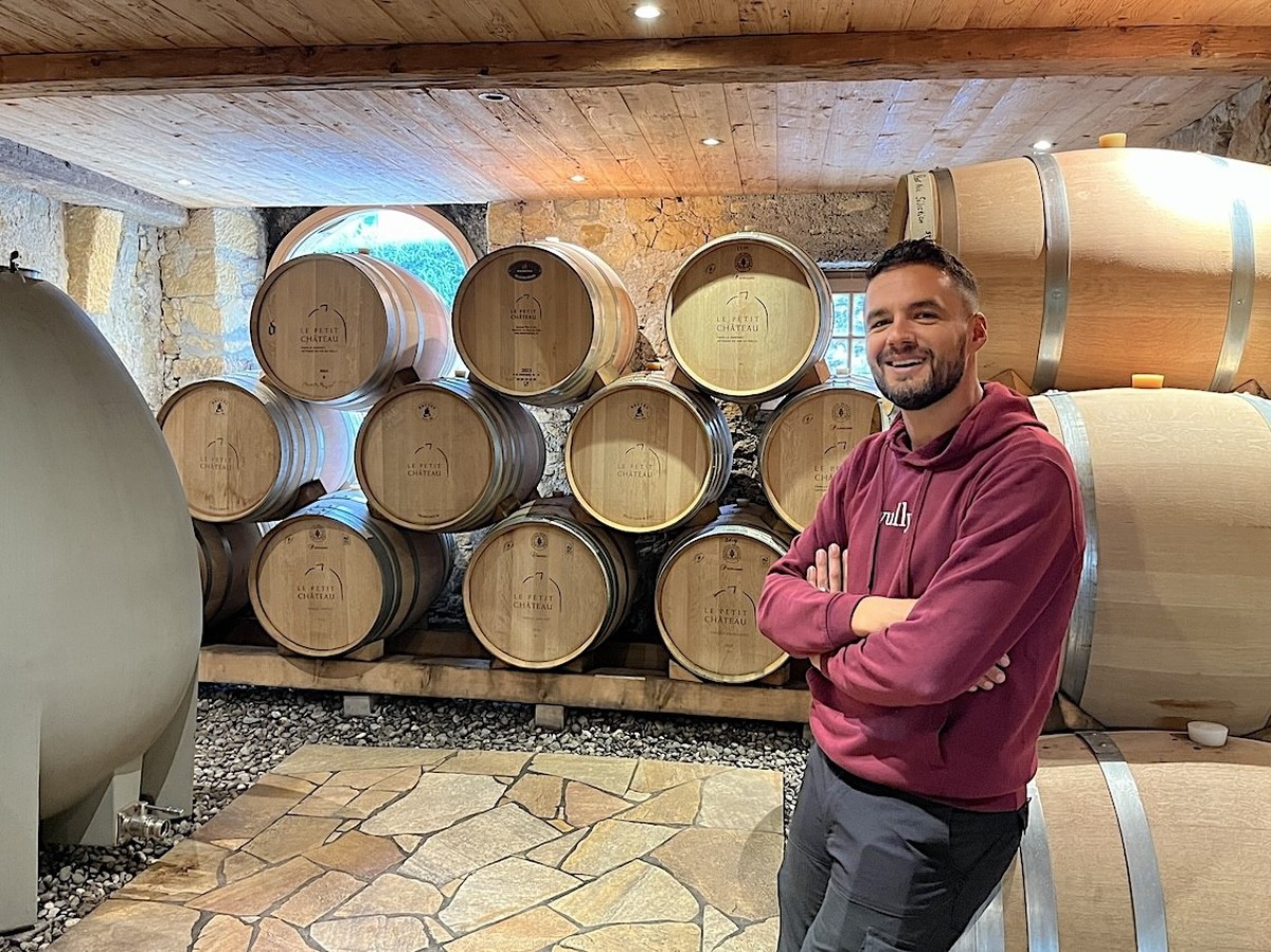 A l'occasion de la Fête des vendanges, watson est allé à la rencontre de Fabrice Simonet, vigneron dans le Vully fribourgeois.