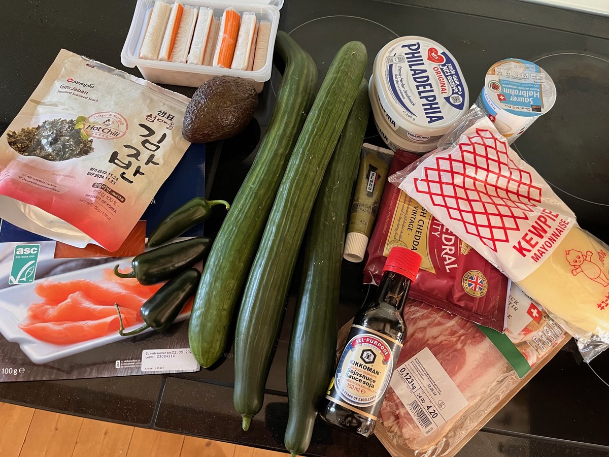 Diese Zutaten braucht es für TikTok-Sensation Logan Moffats Cucumber Salads.