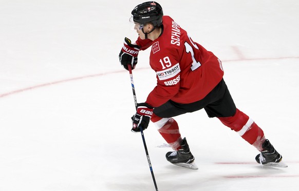 ARCHIV - ZUR SELEKTION DER SCHWEIZER EISHOCKEY-NATIONALTEAMS FUER DIE OLYMPISCHEN WINTERSPIELE IN PYEONGCHANG, SUEDKOREA, STELLEN WIR IHNEN FOLGENDES BILDMATERIAL ZUR VERFUEGUNG  Switzerland&#039;s R ...