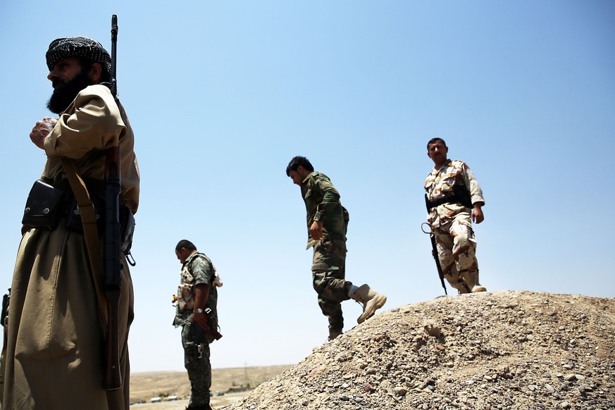 Kurdische Peschmerga-Soldaten kontrollieren den Norden des Iraks. &nbsp;