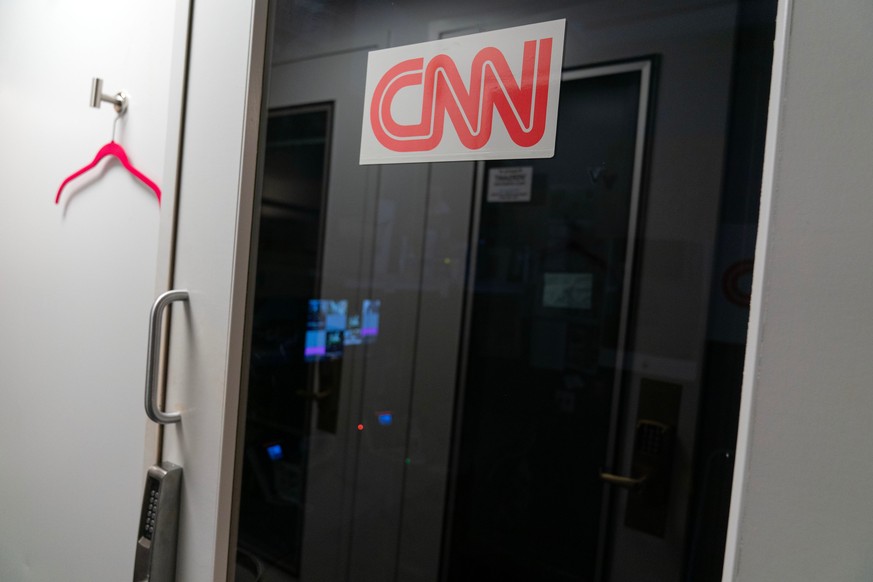 The CNN office at the White House is seen empty following President Donald Trump's ban on CNN, MS NOW and Politico, Saturday, Sept. 19, 2026, in Washington. (AP Photo/Jose Luis Magana)
Betsy Klei ...