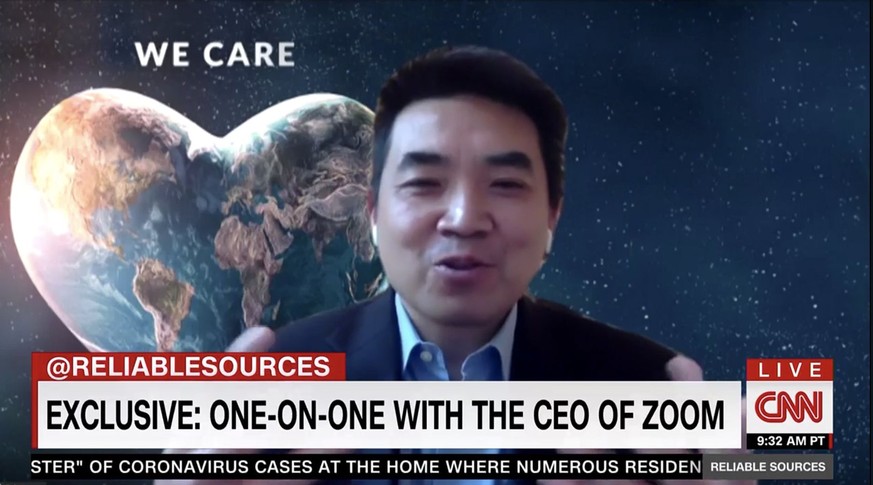 Zoom-Chef Eric Yuan entschuldigt sich für die Sicherheitsprobleme seiner Videokonferenz-Software.