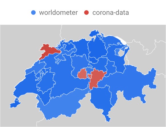 Wie googelt die Schweiz nach dem Coronavirus?