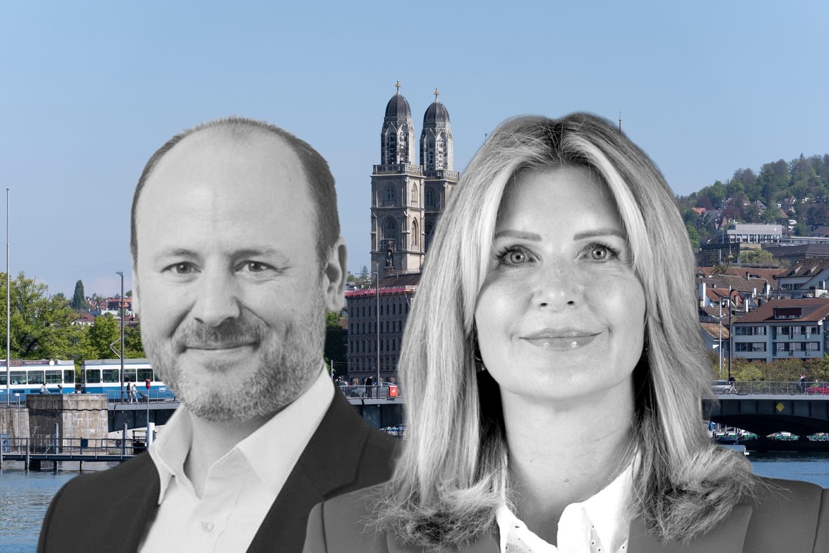 Mark Dittli (NZZ) und Jessica Peppel-Schulz (Tamedia)